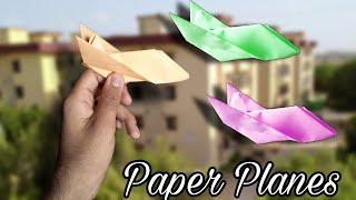 Paper Plane Making |Easy Hand Crafting |Sister's Arts And Crafts