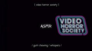 ASMR  whispered vhs tutorial w/ gum chewing 