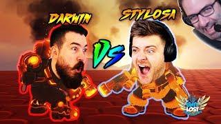 OverFighter! Overwatch Fighting Game! Darwin Vs Stylosa!