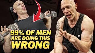 5 BEST Exercises To Build Bigger Arms For Men Over 40 | Do These!