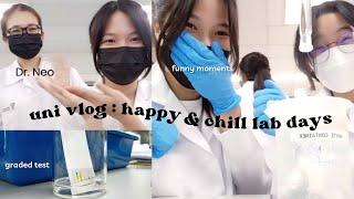 uni vlog | a happy lab day as a science student in taylor's university