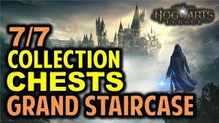 The Grand Staircase: All 7 Collection Chests Locations | Hogwarts Legacy