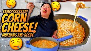 Extremely Cheesy Corn Cheese Mukbang + Recipe (Cooking + Eating) 먹방 Eating Show Easy Home Recipe! 