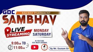 PHARMACOLOGY || RAILWAY PHARMACIST || THEORY + MCQ'S || SAMBHAV || RRB PHARMACIST || #railway