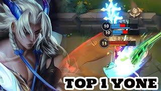 Wild Rift Yone - Top 1 Yone Gameplay Rank Sovereign season 16