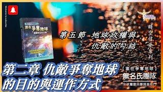 *第二章**第五節 地球政權與仇敵的勾結*以弗所書 6:12： 世界握在惡者手上、神必掌權新天新地【誰在爭奪地球】