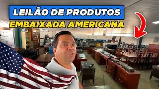 LEILÃO DE PRODUTOS EXCLUSIVOS DA EMBAIXADA AMERICANA