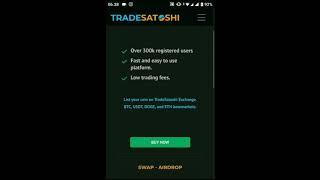 Tradesatoshi how to sign up until withdraw