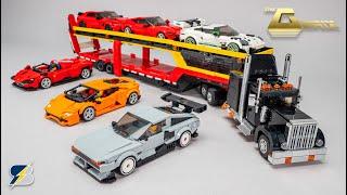 Custom LEGO Speed Champions scale MOCs by thegbrix - this is the car transporter you are looking for