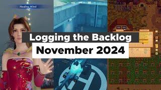 Logging the Backlog  - What I Played in  November 2024