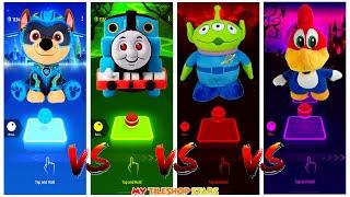 PAW Patrol Chase & Thomas The Train & Alien Dance & Woody Woodpecker. Who Is Best?