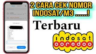 Cara cek nomor indosat terbaru