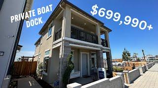 Bay Area New Construction Tour - 3 Bedroom Home For Sale With Private Boat Dock