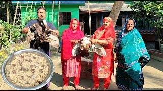 আজ হল হাঁস উৎসব চিনহাসের মাংস দিয়ে স্পেশাল বিরিয়ানি ছেলেমেয়েরা বেজায় খুশি