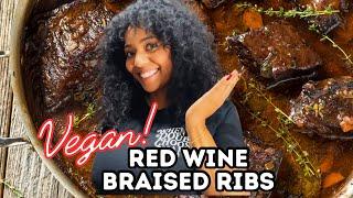 HOW TO MAKE BRAISED VEGAN SHORT RIBS RECIPE  | Chef Joya’s Vegan Soul Food