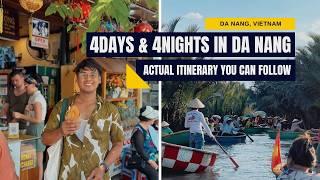 Actual Itinerary you can Follow for 4 Days and 4 Nights from Manila to Da Nang, Vietnam 2024