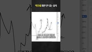 역추세매매 하면 안 되는 코인