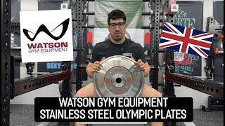 Watson Gym Equipment - Stainless Steel Pro Olympic Plates - Best Weight Plates on the Market?