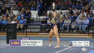 Sydney Ewing (LSU) - Floor Exercise (9.825) - LSU at Kentucky 2017