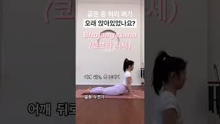 가슴은 열리고 등 근육은 탄탄해지고!️설명참고! #yoga #운동 #요가 #exercise
