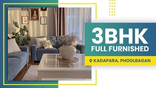 1260 sq ft 3 BHK fully furnished flat at Kadapara | Near Phoolbagan Crossing | Watta Place