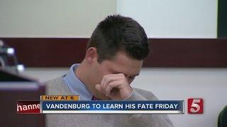 Vandenburg Studys The Bible Ahead Of Sentencing