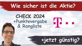 Deutsche Telekom Aktienanalyse 2024: Wie sicher ist die Aktie? (+günstig bewertet?)