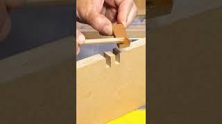 Clever Box Joint Jig Upgrade And Build | Woodworking | #shorts