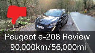 Peugeot e-208 (2020) long-term review 90,000km/56,000mi [Reliability, Problems, Breakdowns, Battery]