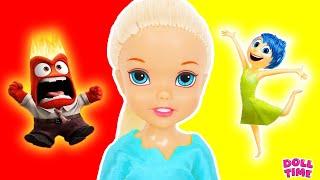 Elsie and Annie Turn INSIDE OUT!! Videos About Emotions for Kids