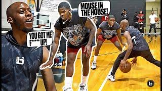 NBA Legend Joe Johnson CHALLENGED Us To 5v5 & It Got PHYSICAL!! "I'M THE REAL ISO, HE JUST A BABY"