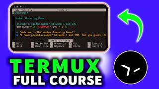 Learn Termux In One Video | Termux Full Course English(2024) ️