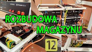 Rozbudowa magazynu energii do PYLONTECH US5000.