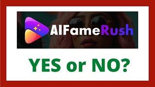 AI FameRush Review - Legit AI Fame Rush App?