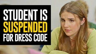 STUDENT Is SUSPENDED For Dress Code, What Happens Next Is Shocking