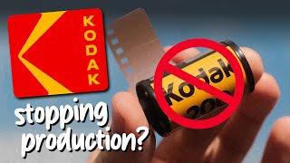 Kodak Pausing Film Production..?