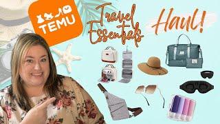 TEMU MUST HAVE TRAVEL ESSENTIALS 2024 | TRAVEL FINDS ON A BUDGET!