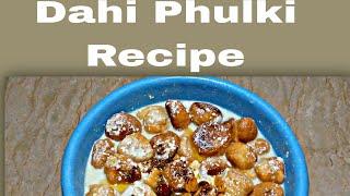 Dahi Phulki Recipe/ Dahi Bade Recipe/ Cooking With Afshan Khan