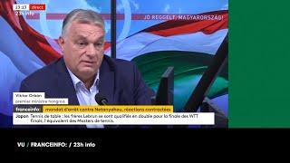 Vu du 23/11/24 : Orban contre la CPI