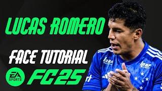 EA FC 25 - LUCAS ROMERO FACE TUTORIAL + STATS [CRUZEIRO].