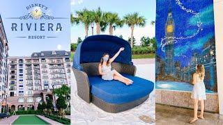 Exploring Disney's Riviera Resort! Walking Tour + Rooftop Lounge at Topolino's Terrace