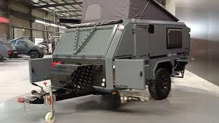 Walk through njstar rv off grid factory made camper van travel trailer with aircon on board #camping