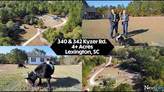 340 & 342 Kyzer Rd. Lexington | 4+ Acres | For Sale by NextGen Real Estate!