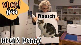 Katzencontent und Arbeit im Atelier Vlog 44-24