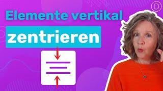 Text und Bilder vertikal zentrieren | Divi Theme Tutorial