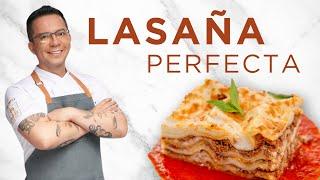 El secreto de la receta perfecta de Lasaña (sin cocer primero la pasta)