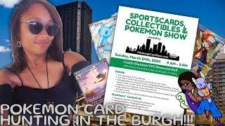 Siezaboo Travels! Hunting for Pokémon Cards at the Pittsburgh Card Show in Castle Shannon! 