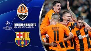 Shakhtar Donetsk vs. Barcelona: Extended Highlights | UCL Group Stage MD 4 | CBS Sports Golazo