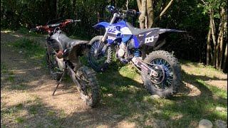 EnduroVlog#26 Ne-au alergat câinii de la oi + Am mers la bâlci să mâncăm mici.