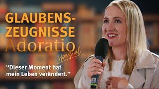 "Dieser Moment hat mein Leben verändert" I Glaubenszeugnisse by @tini I Adoratio Spezial